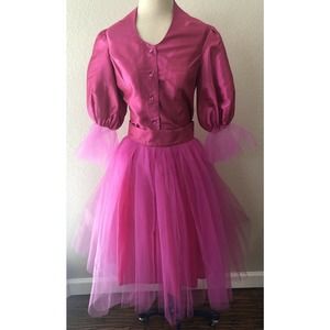 Annie's Unique Design dress skirt Pink vintage Barbie